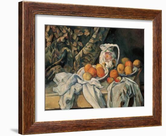 Still-Life, 1895-Paul Cézanne-Framed Giclee Print