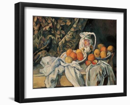 Still-Life, 1895-Paul Cézanne-Framed Giclee Print