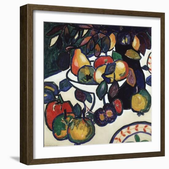 Still life. 1908 or 1910-11-Kasimir Malewitsch-Framed Giclee Print