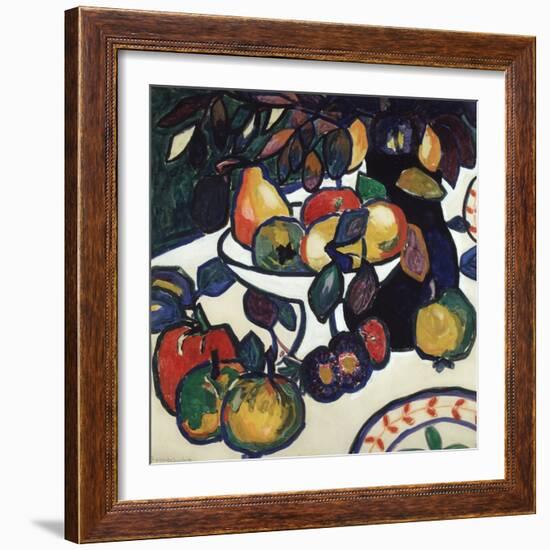 Still life. 1908 or 1910-11-Kasimir Malewitsch-Framed Giclee Print