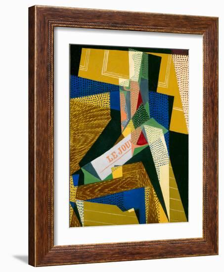 Still Life, 1916 (Oil on Canvas)-Juan Gris-Framed Giclee Print