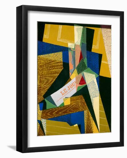 Still Life, 1916 (Oil on Canvas)-Juan Gris-Framed Giclee Print