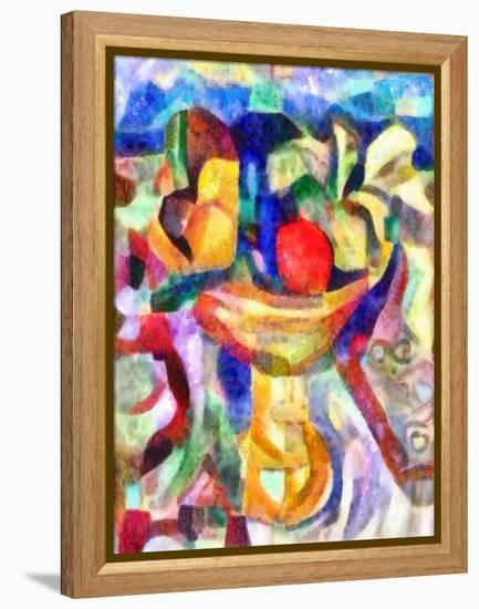 still life,2017-Alex Caminker-Framed Premier Image Canvas