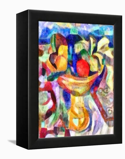 still life,2017-Alex Caminker-Framed Premier Image Canvas