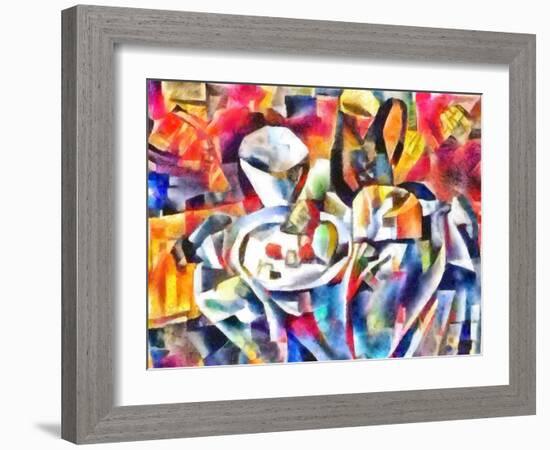 Still life,2017-Alex Caminker-Framed Giclee Print