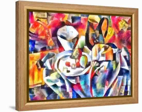 Still life,2017-Alex Caminker-Framed Premier Image Canvas