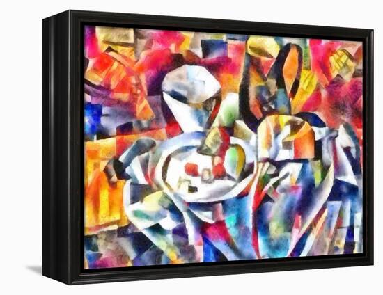 Still life,2017-Alex Caminker-Framed Premier Image Canvas