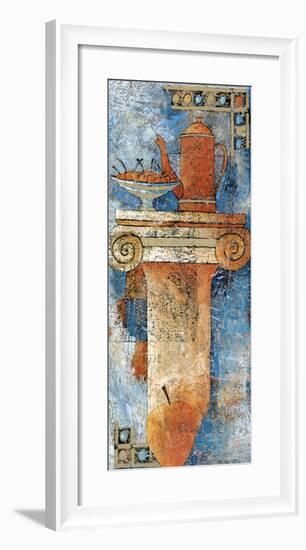 Still Life and Capital I-Elio Torre Della-Framed Art Print