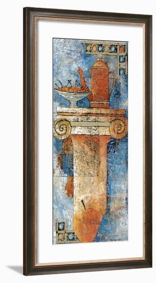 Still Life and Capital I-Elio Torre Della-Framed Art Print