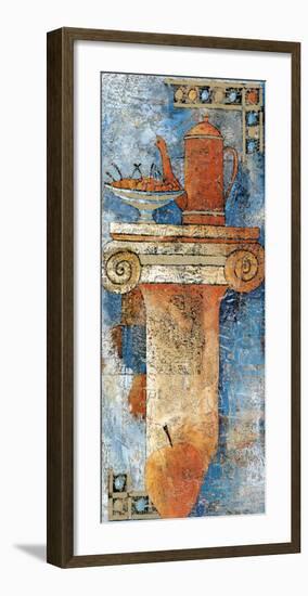 Still Life and Capital I-Elio Torre Della-Framed Art Print