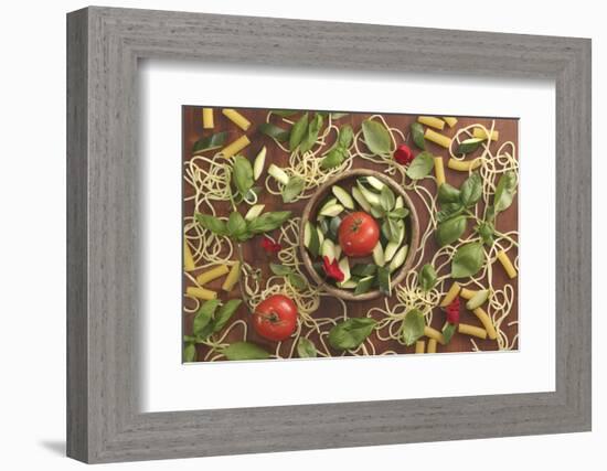 Still life 'Basilico'-Martina Elisabeth Tasch-Framed Photographic Print