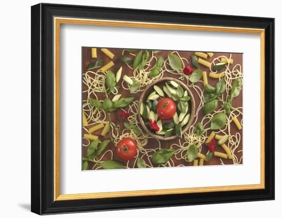 Still life 'Basilico'-Martina Elisabeth Tasch-Framed Photographic Print