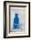 Still Life, Blue, Turquoise, Bottle, Mussels, Starfish-Andrea Haase-Framed Photographic Print
