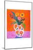 Still Life Bouquet-Julia-Mounted Giclee Print