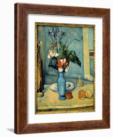 Still Life - by Paul Cézanne, Musée D'orsay-Paul Cezanne-Framed Giclee Print