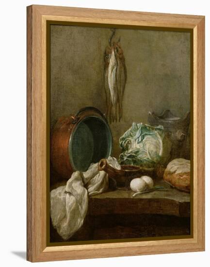 Still Life, C.1731-33-Jean-Baptiste Simeon Chardin-Framed Premier Image Canvas