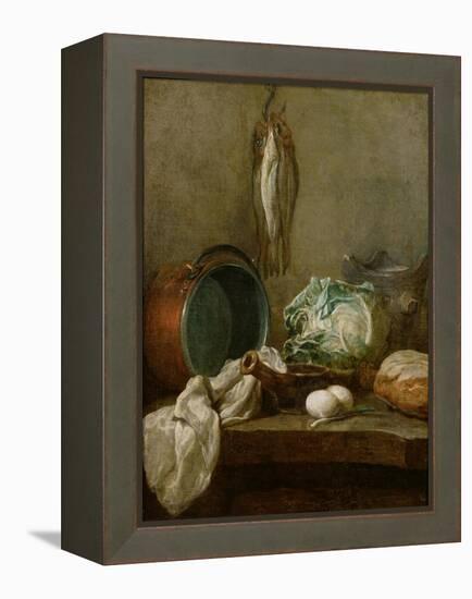 Still Life, C.1731-33-Jean-Baptiste Simeon Chardin-Framed Premier Image Canvas