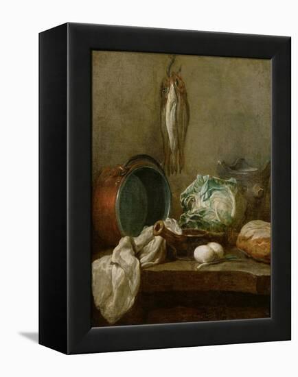 Still Life, C.1731-33-Jean-Baptiste Simeon Chardin-Framed Premier Image Canvas