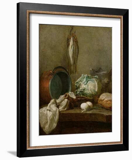 Still Life, C.1731-33-Jean-Baptiste Simeon Chardin-Framed Giclee Print