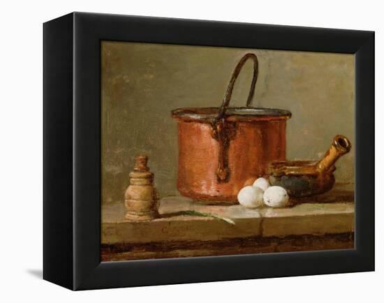 Still Life, C.1732 (Oil on Panel)-Jean-Baptiste Simeon Chardin-Framed Premier Image Canvas