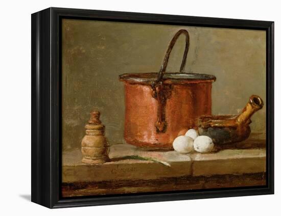 Still Life, C.1732 (Oil on Panel)-Jean-Baptiste Simeon Chardin-Framed Premier Image Canvas