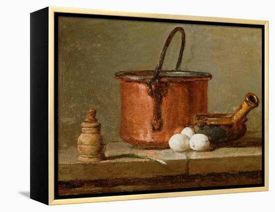 Still Life, C.1732 (Oil on Panel)-Jean-Baptiste Simeon Chardin-Framed Premier Image Canvas