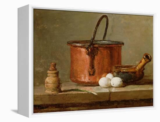 Still Life, C.1732 (Oil on Panel)-Jean-Baptiste Simeon Chardin-Framed Premier Image Canvas