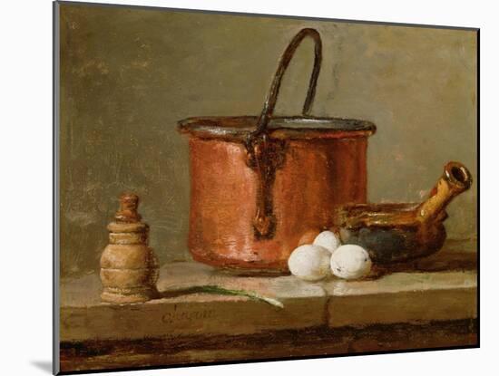 Still Life, C.1732 (Oil on Panel)-Jean-Baptiste Simeon Chardin-Mounted Giclee Print