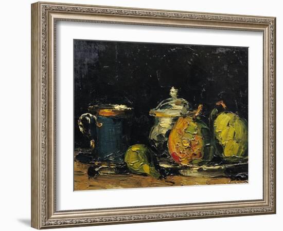 Still Life, circa 1865-Paul Cézanne-Framed Giclee Print