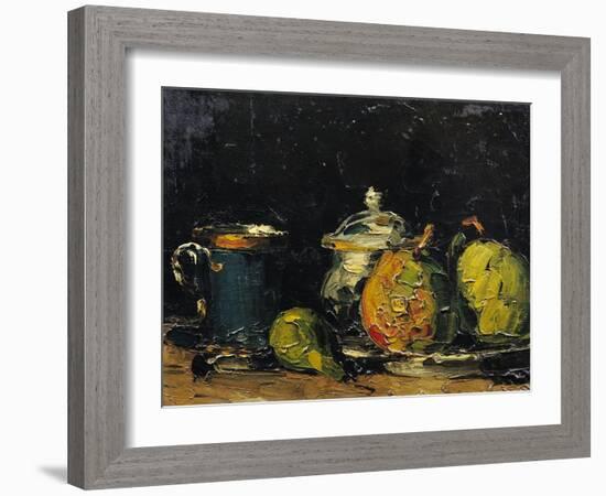 Still Life, circa 1865-Paul Cézanne-Framed Giclee Print