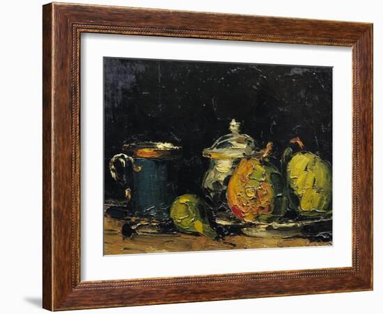 Still Life, circa 1865-Paul Cézanne-Framed Giclee Print