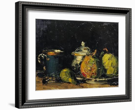 Still Life, circa 1865-Paul Cézanne-Framed Giclee Print