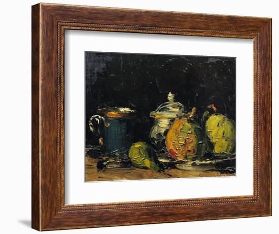 Still Life, circa 1865-Paul Cézanne-Framed Giclee Print