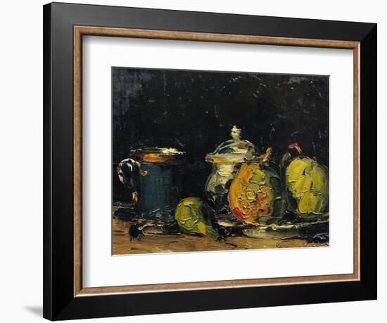 Still Life, circa 1865-Paul Cézanne-Framed Giclee Print