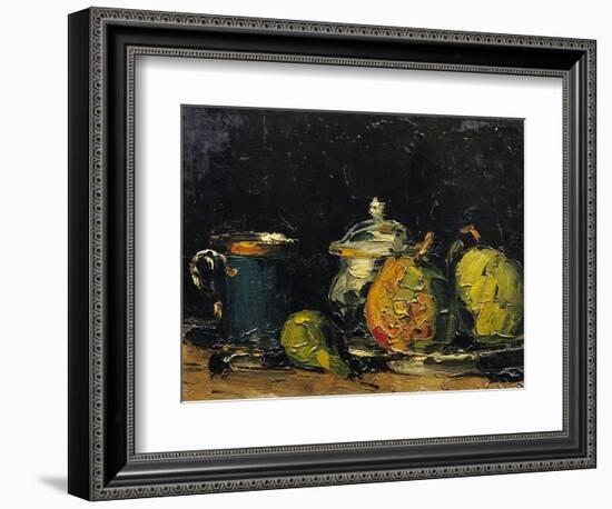 Still Life, circa 1865-Paul Cézanne-Framed Giclee Print