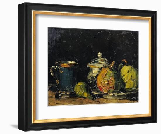 Still Life, circa 1865-Paul Cézanne-Framed Giclee Print