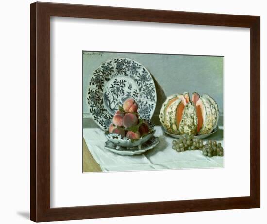 Still Life, circa 1876-Claude Monet-Framed Premium Giclee Print