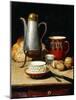 Still Life: Coffee and Potatoes, 1897-Albert Anker-Mounted Giclee Print