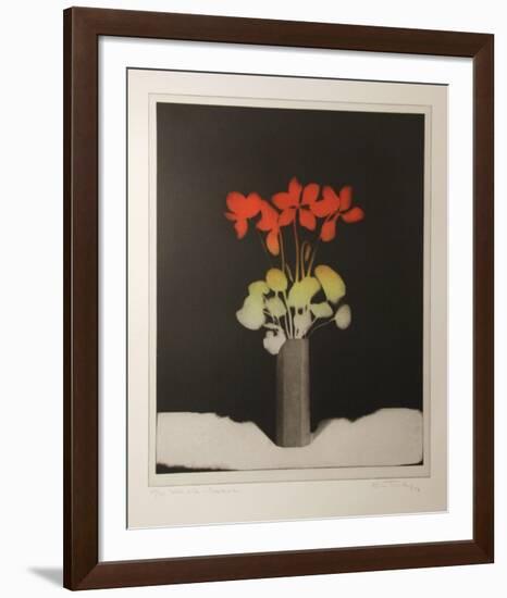 Still Life - Cyclamen-Alan Tinley-Framed Limited Edition