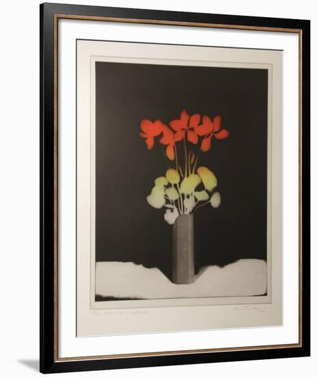 Still Life - Cyclamen-Alan Tinley-Framed Limited Edition