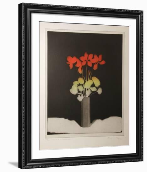 Still Life - Cyclamen-Alan Tinley-Framed Limited Edition