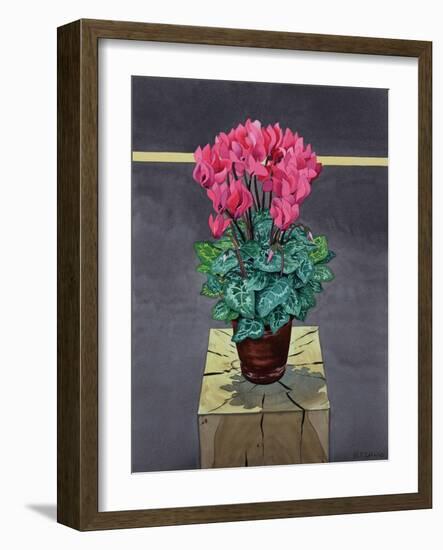 Still Life Cyclamen-Christopher Ryland-Framed Giclee Print