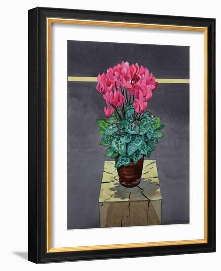 Still Life Cyclamen-Christopher Ryland-Framed Giclee Print