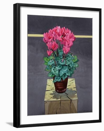 Still Life Cyclamen-Christopher Ryland-Framed Giclee Print