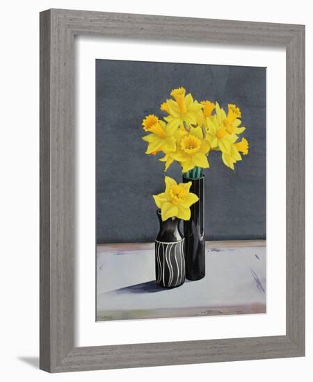 Still Life Daffodils-Christopher Ryland-Framed Giclee Print