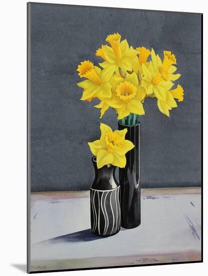 Still Life Daffodils-Christopher Ryland-Mounted Giclee Print