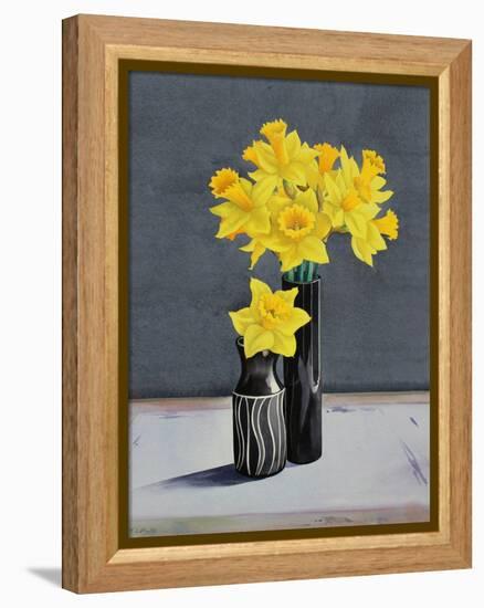Still Life Daffodils-Christopher Ryland-Framed Premier Image Canvas