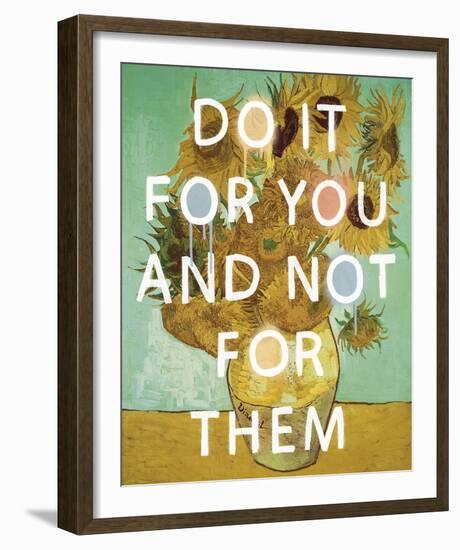 Still Life - Do It!-Eccentric Accents-Framed Giclee Print