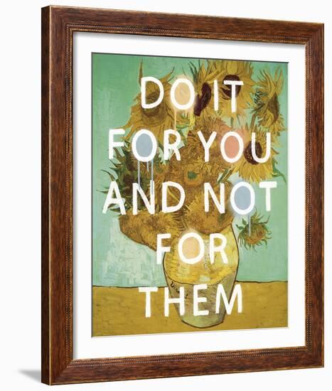 Still Life - Do It!-Eccentric Accents-Framed Giclee Print