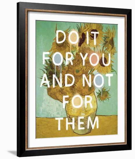 Still Life - Do It!-Eccentric Accents-Framed Giclee Print
